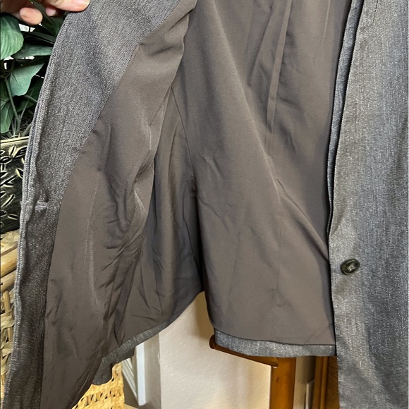 Preston & York Brown Single Button Suit Jacket/Blazer Size 14 - Picture 7 of 8